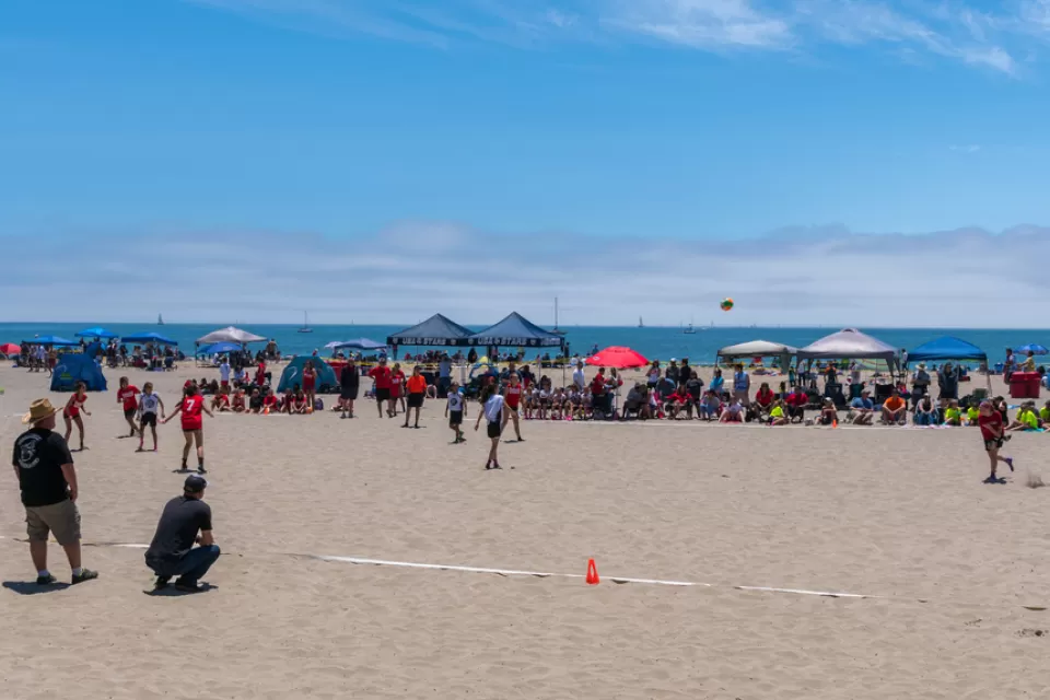 Soccer on the Beach